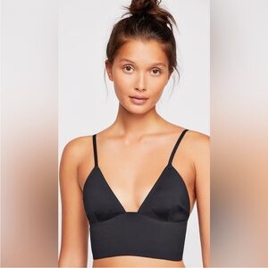 Free people sage longline bralette